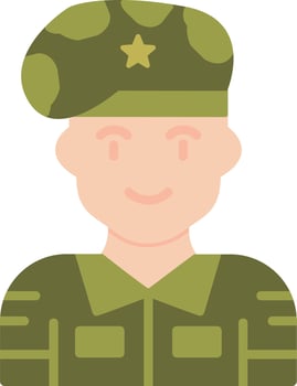 Soldier Vector Icon