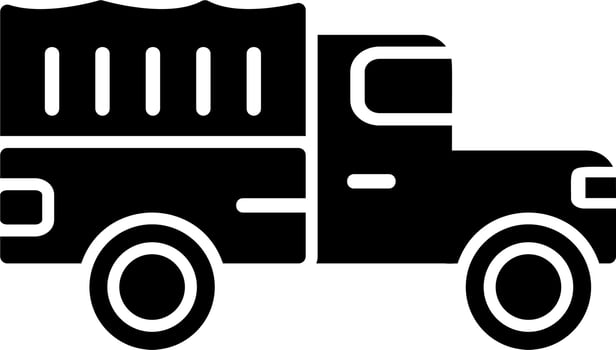 Military Truck Vector Icon