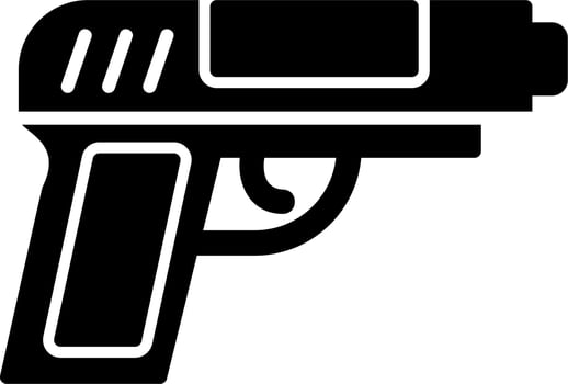 Pistol Vector Icon