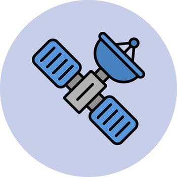 Satellite Vector Icon