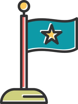 Flag Vector Icon