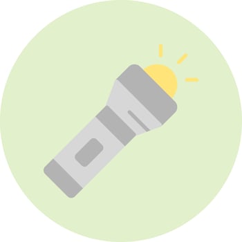 Torch Vector Icon