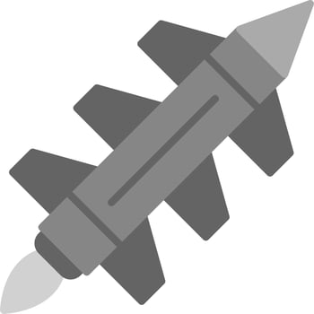 Missile Rocket Vector Icon