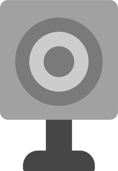 Military Target Vector Icon