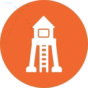 Military Tower Vector Icon