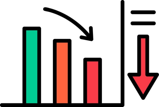Decrease Vector Icon