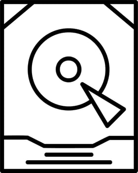 Harddrive Vector Icon