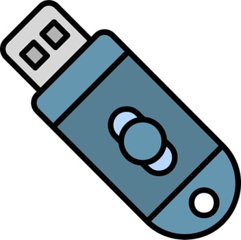 Usb Drive Vector Icon