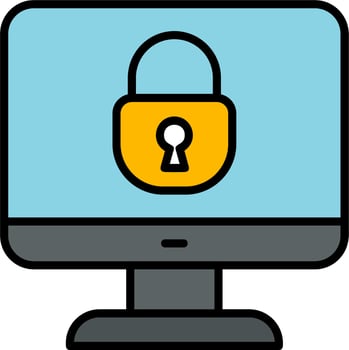Lock Screen Vector Icon