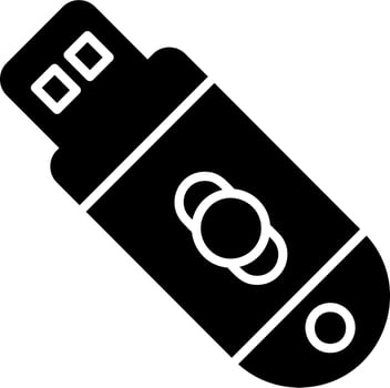 Usb Drive Vector Icon