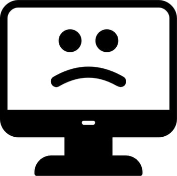 Blue Screen Vector Icon