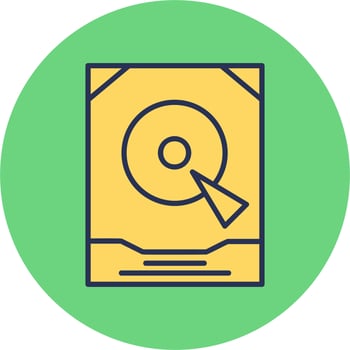 Harddrive Vector Icon
