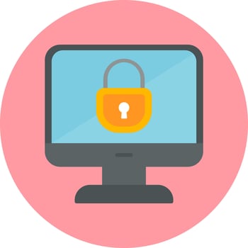 Lock Screen Vector Icon
