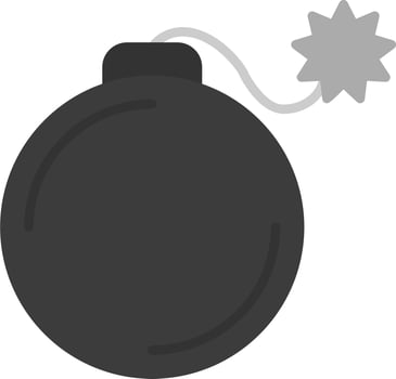 Bomb Vector Icon