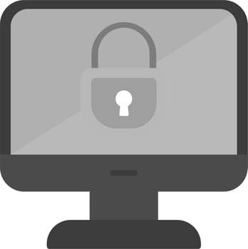 Lock Screen Vector Icon