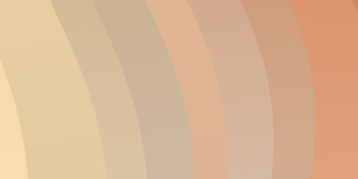Light Orange vector template with wry lines.