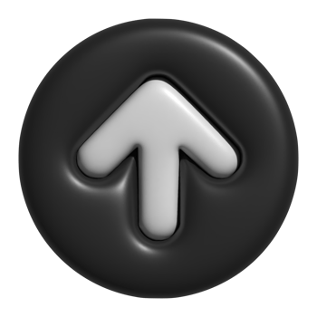 3d arrow up icon png