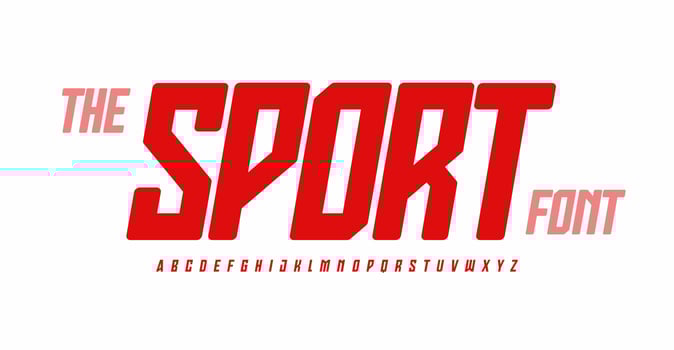 Sport cool alphabet, modern tall strong sans letters, sturdy italic font for gym logo, race headline, urban typography, game design. Vector bold typographic design.