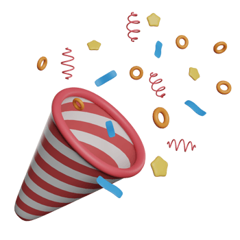 Popper 3d Illustration png