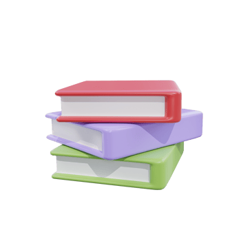 3d rendering book illustration object png