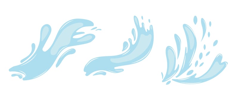 drops of water or oil vector