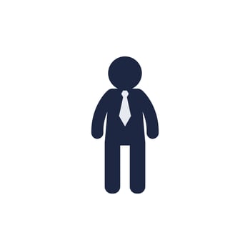 isolate blue one person man avatar icon flat icon vector