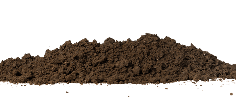heap soil isolated png