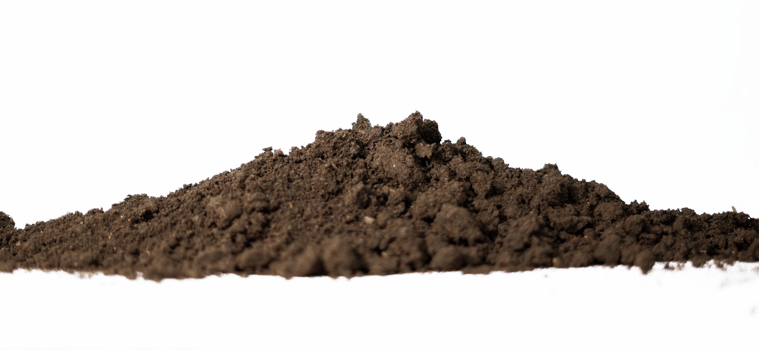 pile of soil isolated png