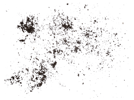 abstract soil spread isolated png
