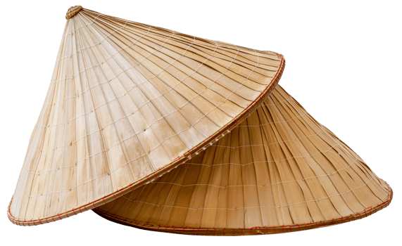 farmer conical straw hat png