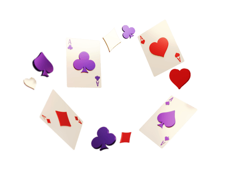 Modern Realistic Poker Card Element png
