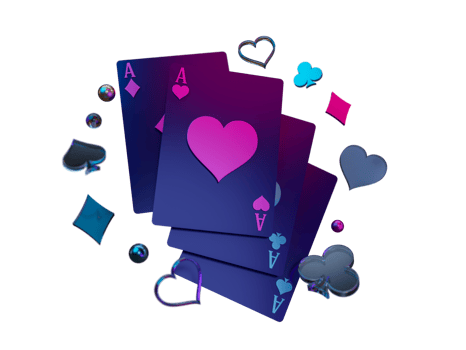 Dark Style Poker Card Element png