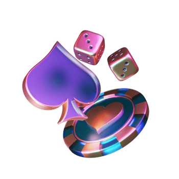 Modern Style Poker and Casino Element png