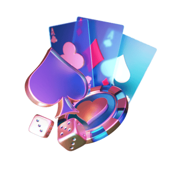 Poker Card with Chip Element png