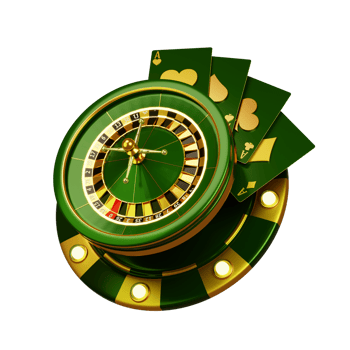 Modern Style Poker Card with Roulette png