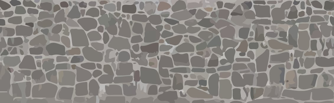 horizon Stones wall vector. Wall stones vector form.