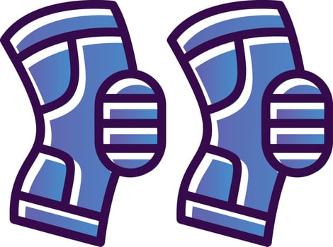 Kneepad Vector Icon Design