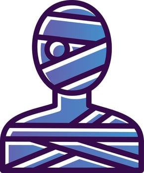 Mummy Vector Icon Design