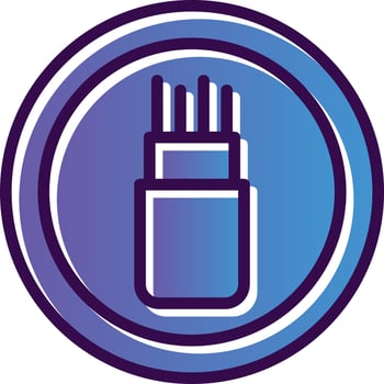 Optics Vector Icon Design