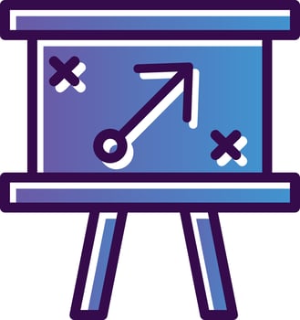 Planning Strategy Vector Icon Design