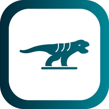 Dinosaur Vector Icon Design