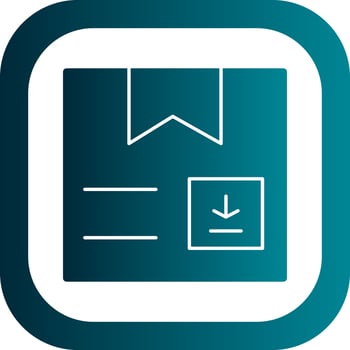Cardboard Vector Icon Design