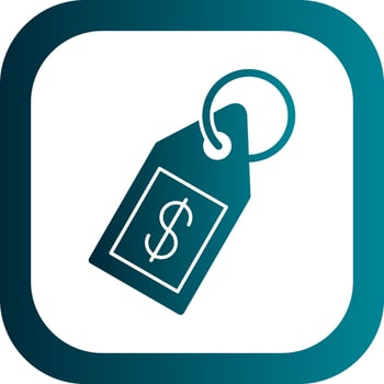 Price Tag Vector Icon Design