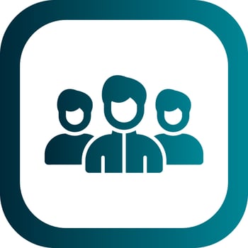 Team Vector Icon Design