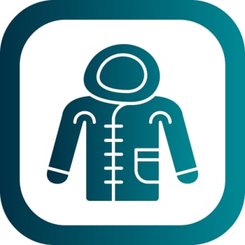 Coat Vector Icon Design