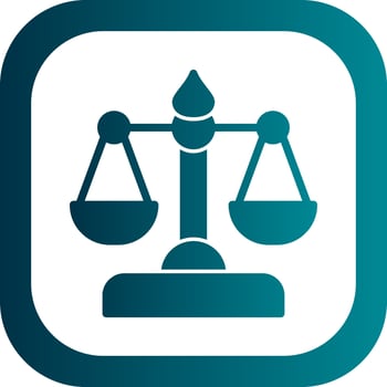 Scales Vector Icon Design