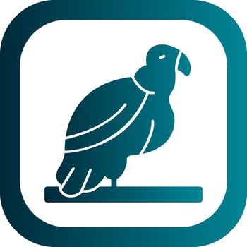 Vulture Vector Icon Design