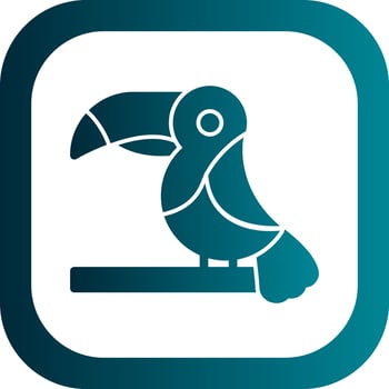 Toucan Vector Icon Design