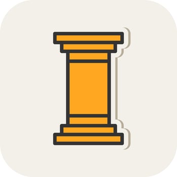 Column Vector Icon Design