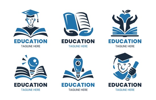 Simple Education Logo vector